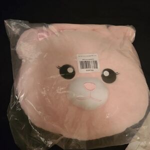 Pink Plush Bear Purse